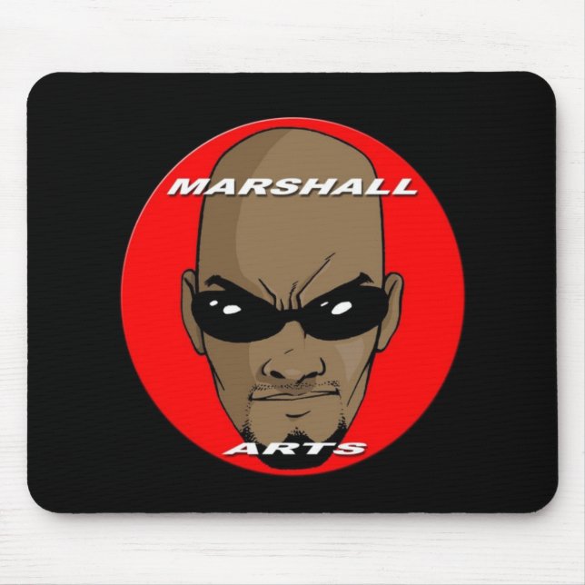 Tapis De Souris Logo Mousepad d'arts de Marshall (Devant)