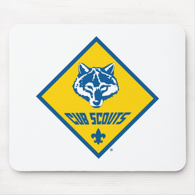 Tapis De Souris Logo Mousepad de scouts de CUB (Devant)