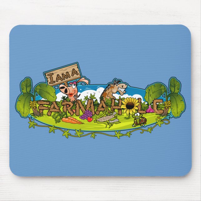 Tapis De Souris Logo Mousepads de Farmaholic (Devant)