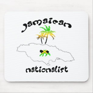 Tapis De Souris Logo nationaliste jamaïcain