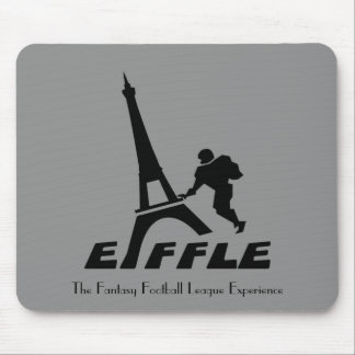 Tapis De Souris Logo noir Mousepad d'Eiffle