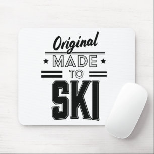 Tapis De Souris Logo original Fabriqué à Ski