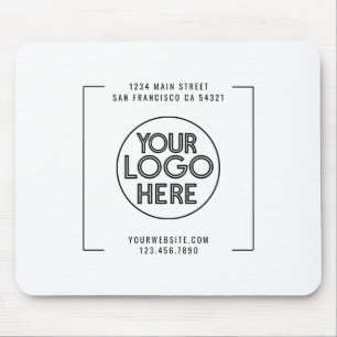Tapis De Souris Logo personnalisé d'entreprise professionnelle mod