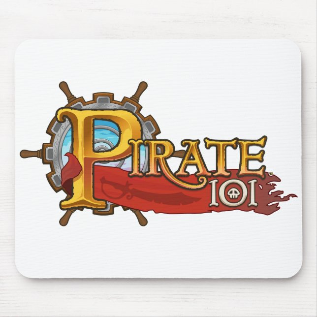 Tapis De Souris Logo Pirate101 (Devant)
