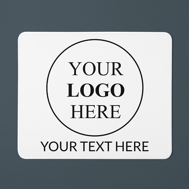 Tapis De Souris Logo promotionnel personnalisé – Aucune commande m (Créateur téléchargé)