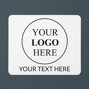 Tapis De Souris Logo promotionnel personnalisé - Pas de commande m