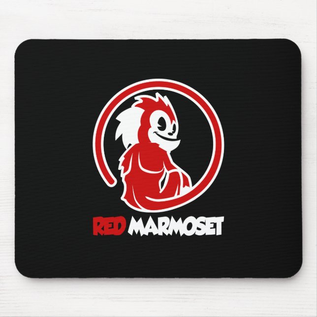 Tapis De Souris Logo Red Marmoset (Devant)