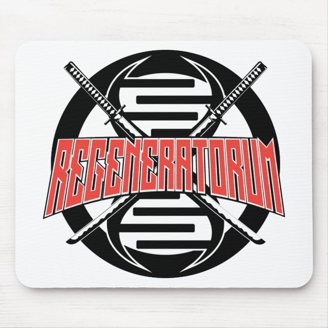 Tapis De Souris Logo Regeneratorum "True Red" (Devant)