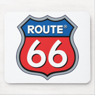 Tapis De Souris Logo Route 66