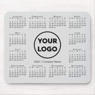 Tapis De Souris Logo simple 2020 Business Company sur Grey