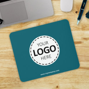 Tapis De Souris Logo Télécharger Moderne Simple Turquoise