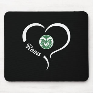 Tapis De Souris Logo Tinora Rams Slogan demi-coeur