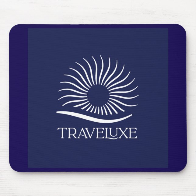 Tapis de souris Logo Traveluxe (Devant)