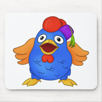 Tapis De Souris Logo Wisdom Chicken