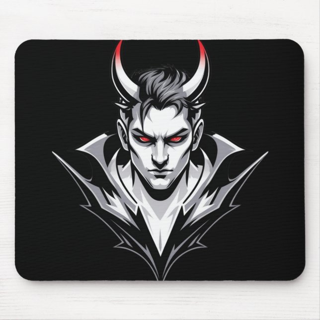 Tapis De Souris Logos Ultimate Devil Angel Esports (Devant)