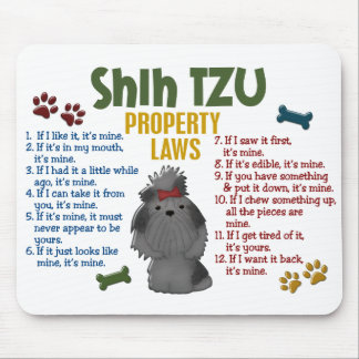 Tapis De Souris Lois 4 de propriété de Shih Tzu