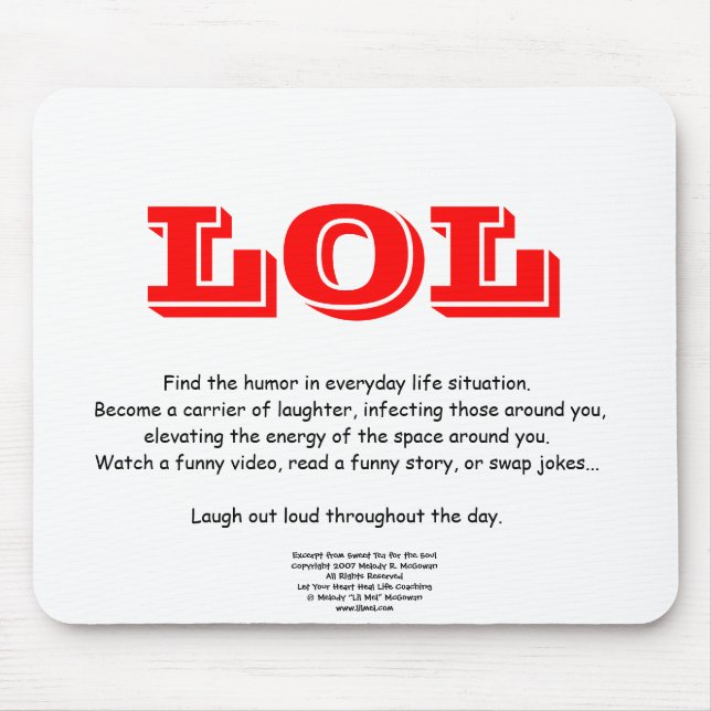 Tapis De Souris LOL Mousepad (Devant)