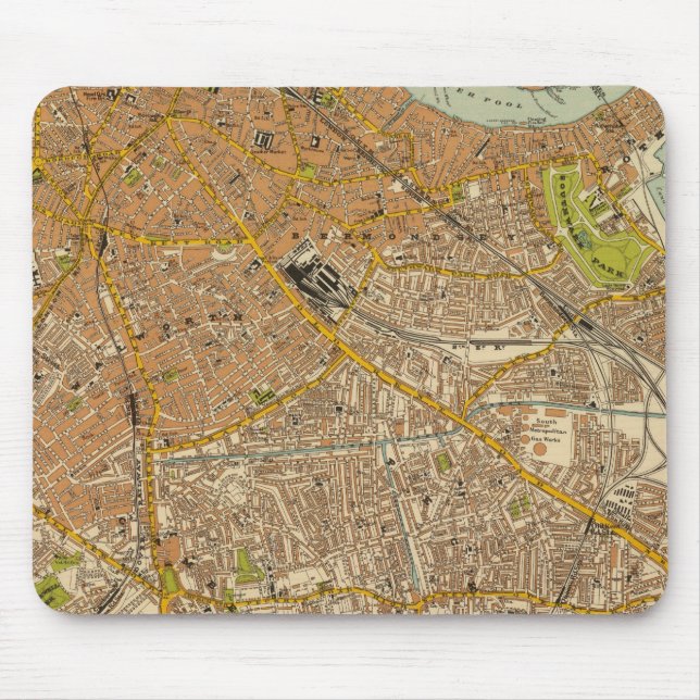 Tapis De Souris London-Sud-Est (Devant)