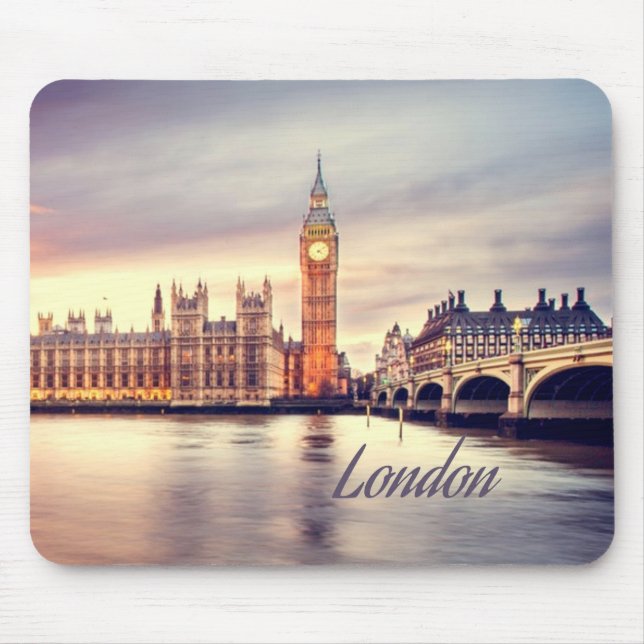Tapis De Souris Londres Angleterre Big Ben (Devant)