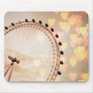 Tapis De Souris Londres   Big Ben Nightime filtré par photographie