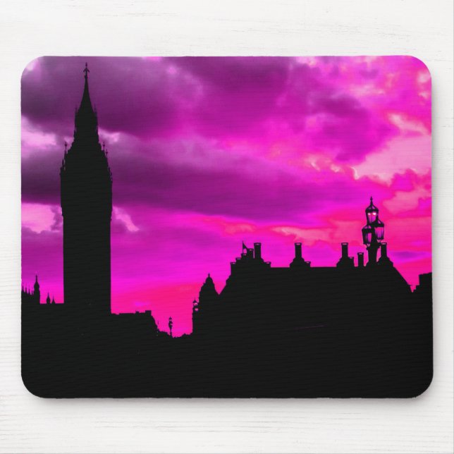 Tapis De Souris Londres City Sunset Panorama UK Travel (Devant)