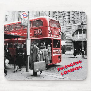 Tapis De Souris Londres en mouvement