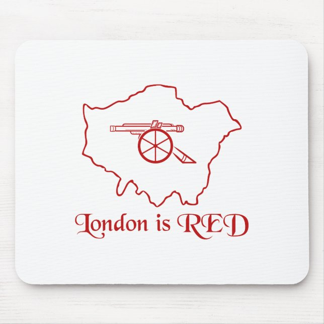 Tapis De Souris Londres est rouge Arsenal  (Devant)