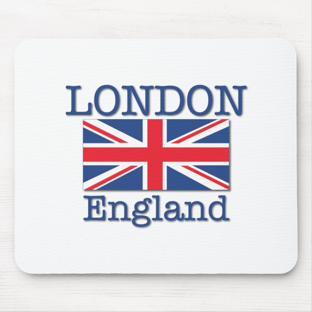 Tapis De Souris Londres et Union Jack (Devant)