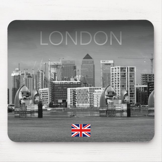 Tapis De Souris Londres Skyline (Devant)