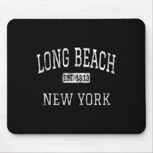 Tapis De Souris Long Beach New York Ny Vintage