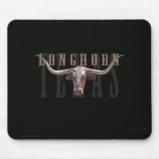 Tapis De Souris Longhorn Mousepad (Devant)