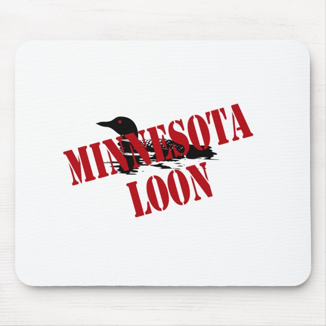 Tapis De Souris Loon du Minnesota (Devant)