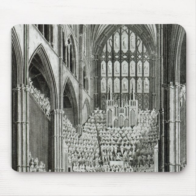 Tapis De Souris L'orchestre et les interprètes à Westminster (Devant)