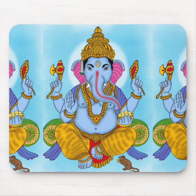 Tapis De Souris Lord Ganesha Souris Pad (Devant)