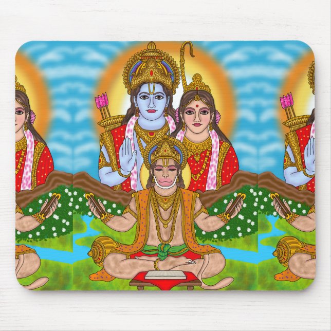 Tapis De Souris Lord Hanuman Pad (Devant)