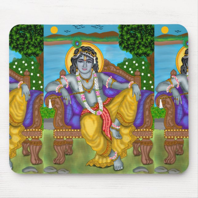Tapis de souris Lord Krishna (Devant)