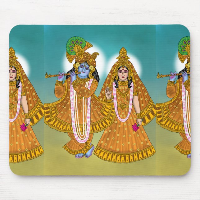 Tapis de souris Lord Krishna (Devant)