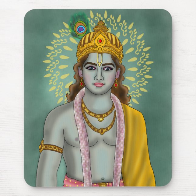 Tapis de souris Lord Krishna (Devant)