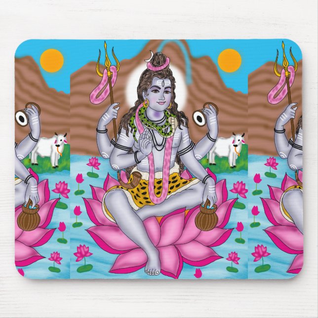 Tapis de souris Lord Shiva (Devant)
