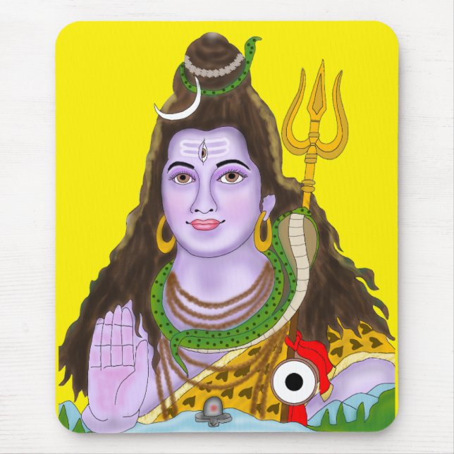Tapis de souris Lord Shiva (Devant)