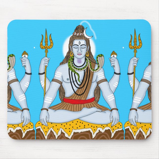 Tapis De Souris Lord Shiva Mouse Pad (Devant)