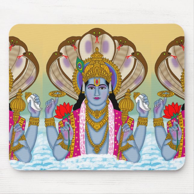 Tapis De Souris Lord Vishnu Mouse Pad (Devant)