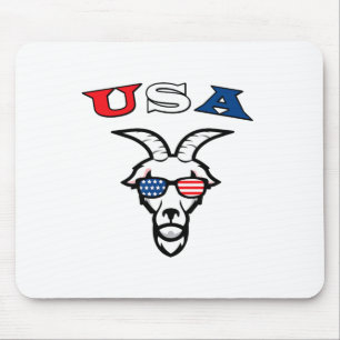 Tapis De Souris L'Original Usa La Chèvre