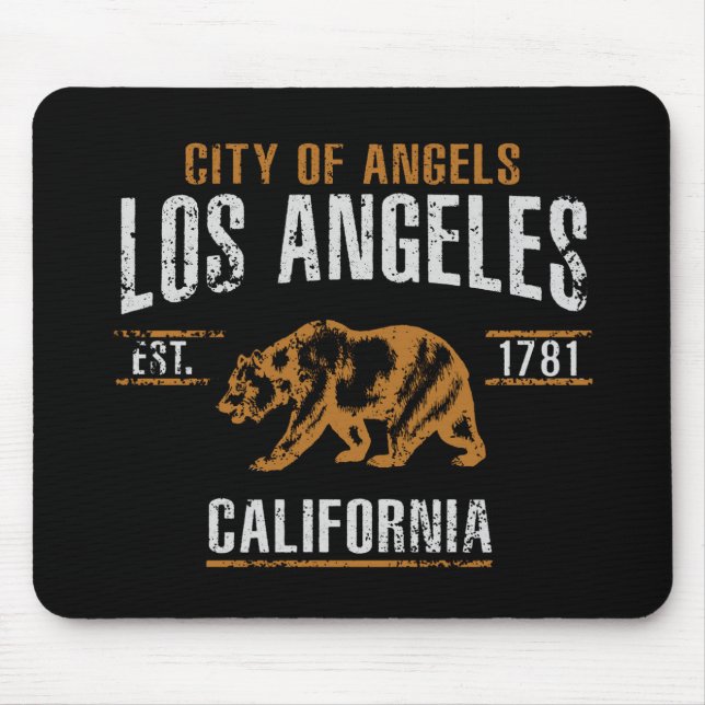 Tapis De Souris Los Angeles (Devant)