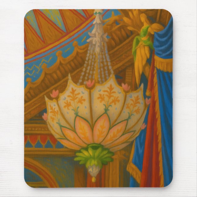 Tapis De Souris Lotus Light - Pavilion Royal Chandelier Imprimer (Devant)