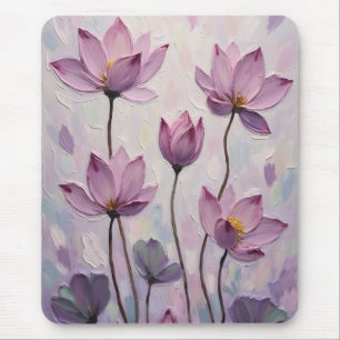 Tapis De Souris Lotus – Peinture à l'huile