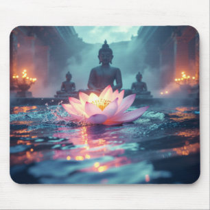 TAPIS DE SOURIS LOTUS - ZEN BOUDDHISME