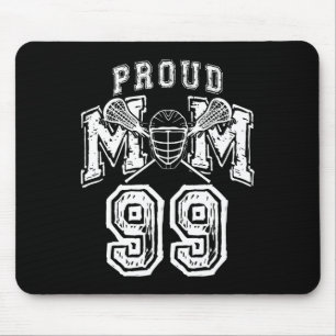 Tapis De Souris Loud Fier Lacrosse Maman Nombre Joueur 99 Mama Fam