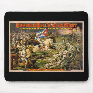 Tapis De Souris L'ouest sauvage de Buffalo Bill
