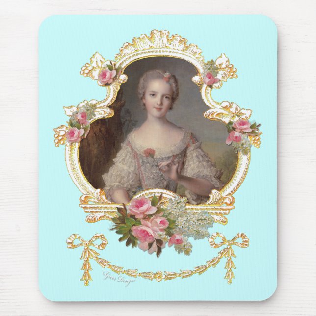 Tapis De Souris Louise Marie de France Mousepad (Devant)